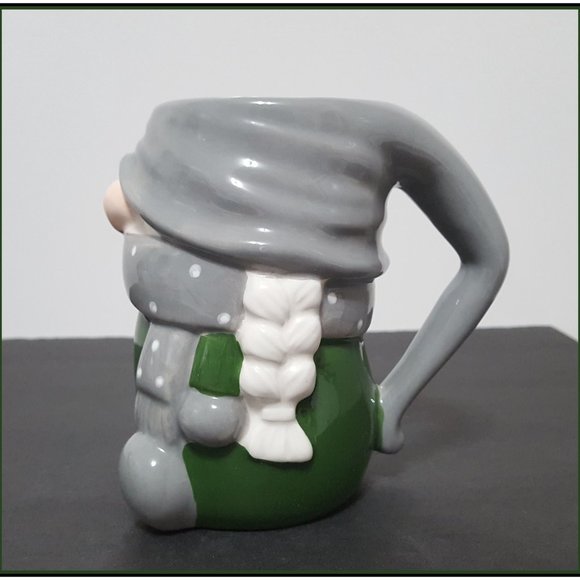 NEW Pottery Barn Figural Gnomette Ceramic Mug 13 OZ Earthenware - Picture 5 of 8